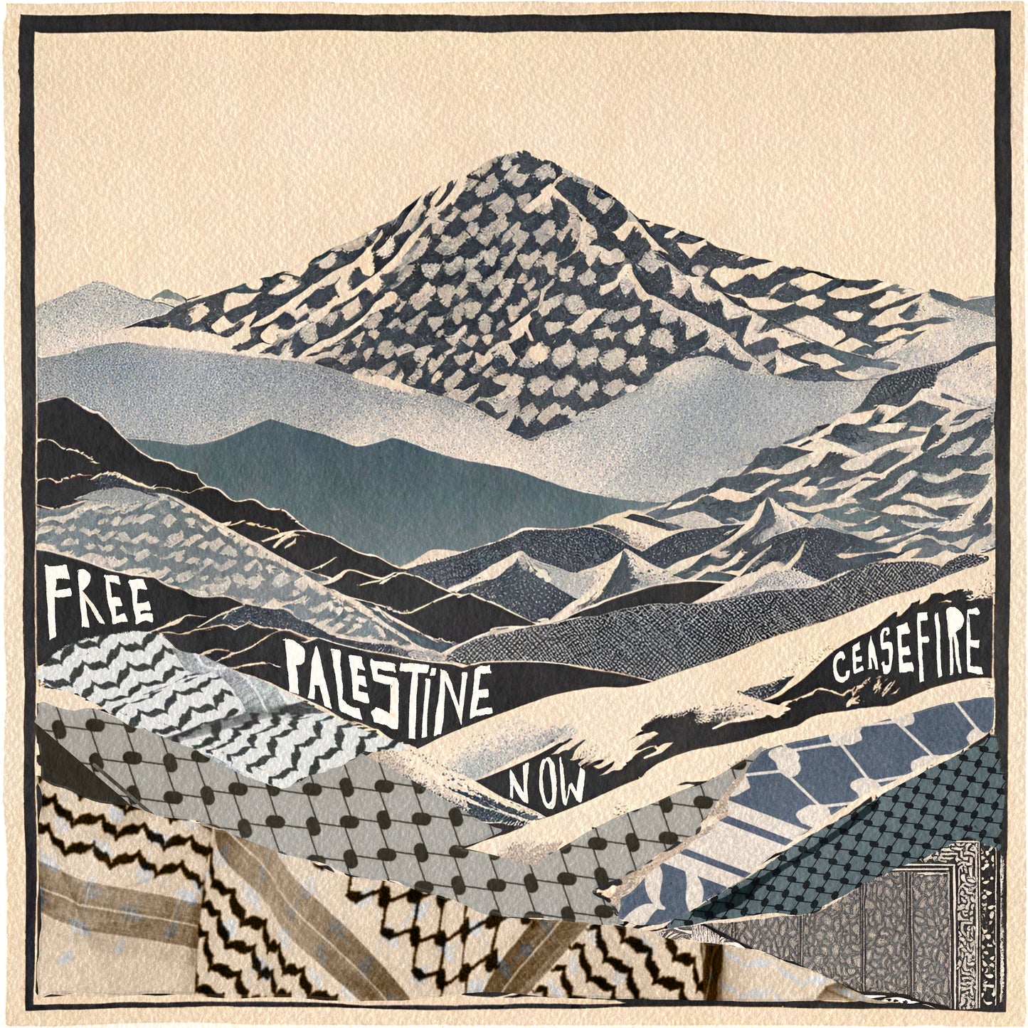 All I want for Christmas is a ceasefire and a free Palestine